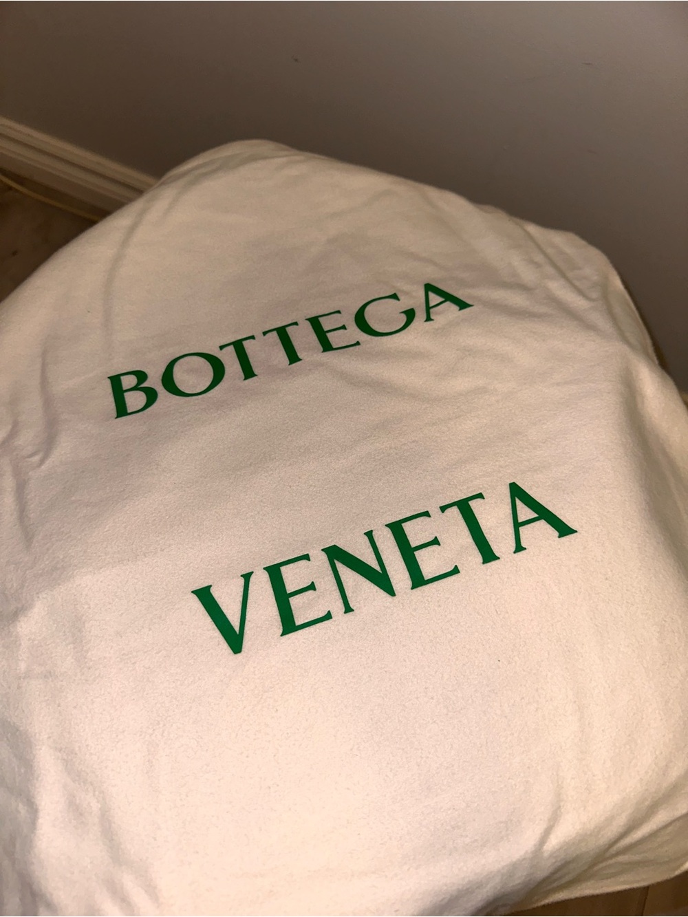 Bottega Veneta Cream Padded Cassette Shoulder Bag with Green Pouch - Picture 13 of 13